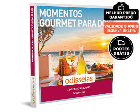 Momentos Gourmet para Dois | 100 Experiências à Escolha