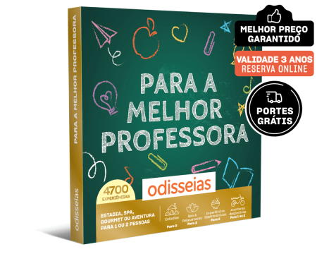 Para a Melhor Professora | 4700 Experiências à Escolha
