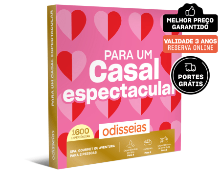 Para um Casal Espectacular | 1600 Experiências