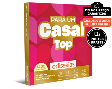 Para um Casal Top | 1400 Experiências à Escolha