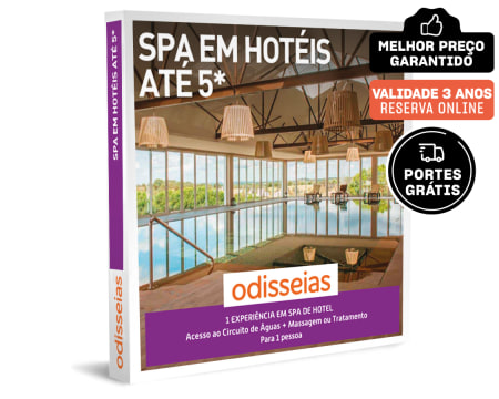 Spa em Hotéis até 5* | Circuito + Massagem ou Tratamento | 30 Locais à Escolha
