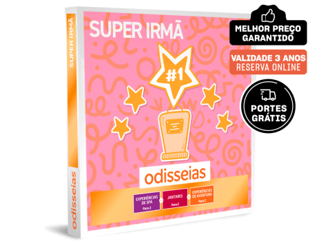 Super Irmã | 2400 Experiências à Escolha