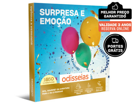 Surpresa e Emoção | 1650 Experiências