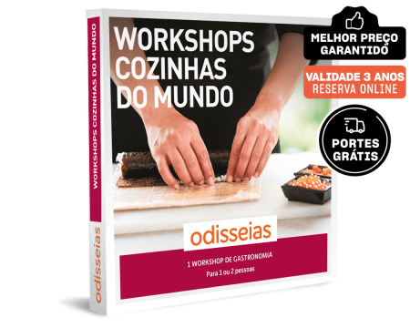 Workshops Cozinhas do Mundo | 25 Experiências à Escolha