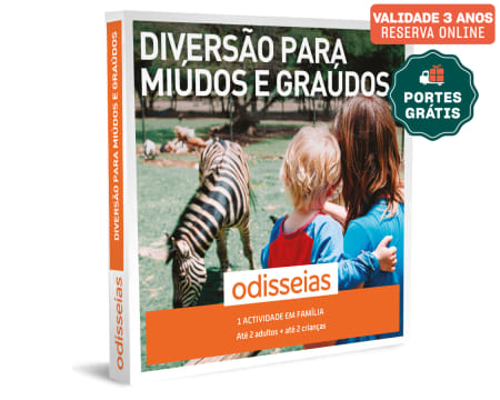 Diversão para Miúdos e Graúdos | 35 Experiências à Escolha