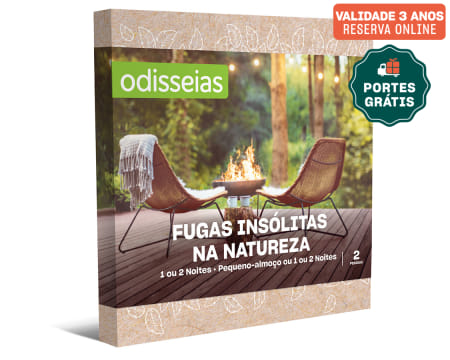 Fugas Insólitas na Natureza | 80 Estadias à Escolha