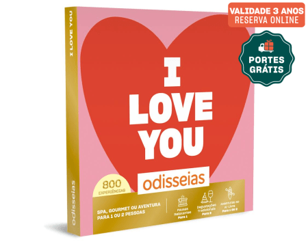 I LOVE YOU | 800 Experiências à Escolha