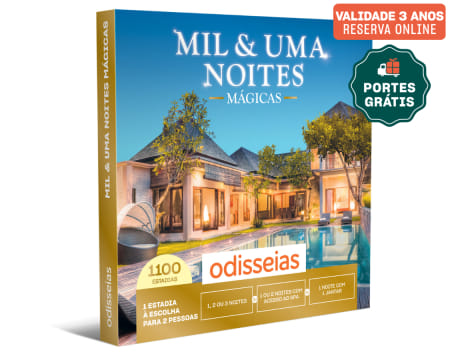 Mil & Uma Noites Mágicas - 1, 2 ou 3 Noites e Jantar ou Acesso ao Spa | 1100 Hotéis