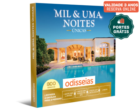 Mil & Uma Noites Únicas - 1 Noite com Opção Jantar, Acesso ao Spa ou Actividade | 800 Hotéis