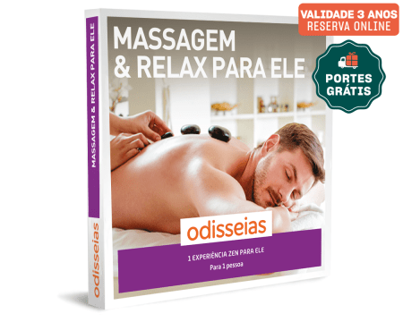 Massagem & Relax para Ele | 80 Experiências à Escolha