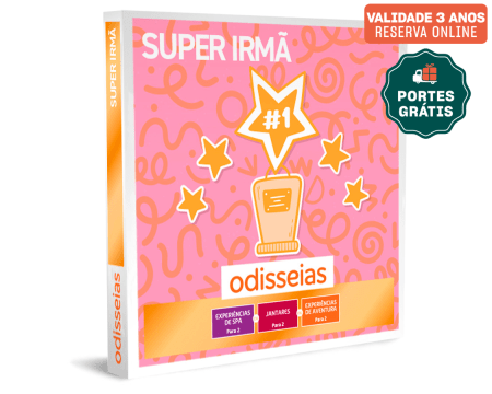 Super Irmã | 2400 Experiências à Escolha