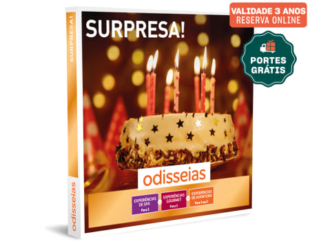 Surpresa! | 1800 Experiências à Escolha