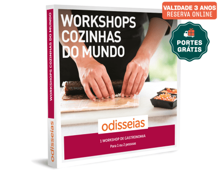 Workshops Cozinhas do Mundo | 25 Experiências à Escolha