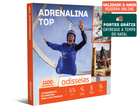 Adrenalina Top | 1100 Experiências