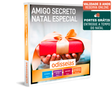 Amigo Secreto - Natal Especial | 4500 Experiências à Escolha
