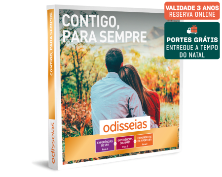 Contigo, para sempre | 1200 Experiências à Escolha