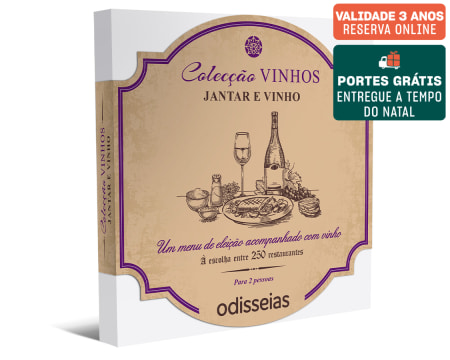 Jantar e Vinho | 250 Experiências