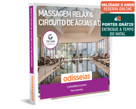 Massagem & Circuito Águas a Dois | Satsanga Spa Wellness Vila Galé | 10 Locais à Escolha