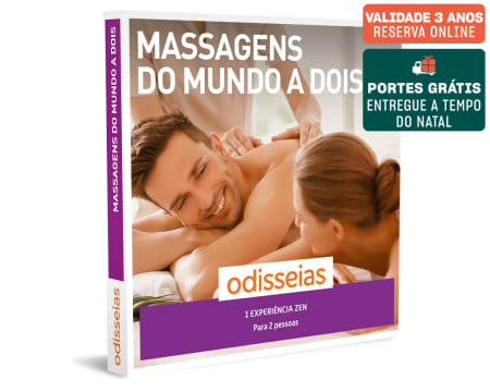 Massagens do Mundo a Dois | 100 Experiências à escolha