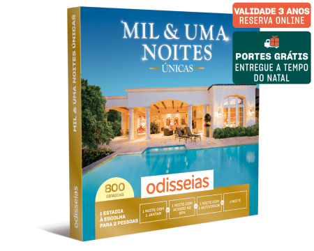 Mil & Uma Noites Únicas - 1 Noite com Opção Jantar, Acesso ao Spa ou Actividade | 800 Hotéis
