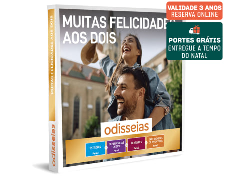 Muitas Felicidades aos Dois | 4500 Experiências à Escolha
