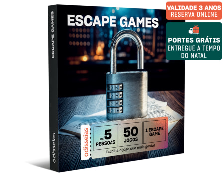 Escape Games | 50 Experiências à Escolha