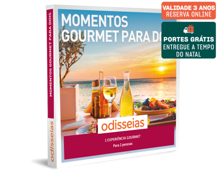 Momentos Gourmet para Dois | 100 Experiências à Escolha