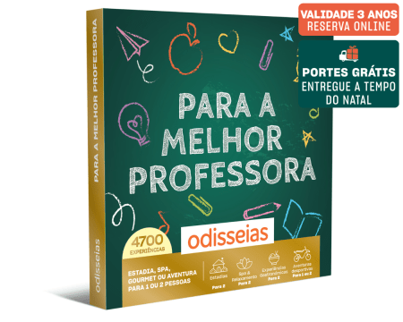 Para a Melhor Professora | 4700 Experiências à Escolha