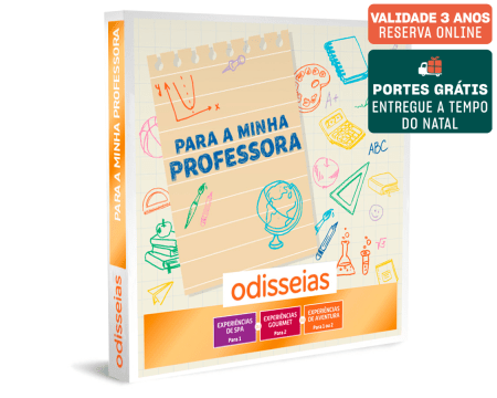 Para a Minha Professora | 1000 Experiências à Escolha