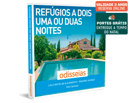 Refúgios a Dois Uma ou Duas Noites | 130 Estadias à Escolha