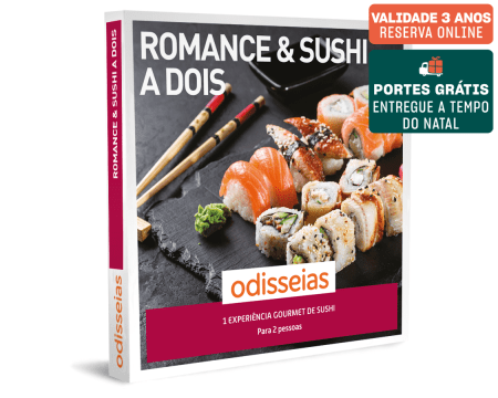 Romance & Sushi a Dois | 30 Restaurantes à Escolha