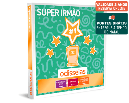 Super Irmão | 2400 Experiências à Escolha