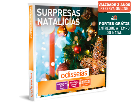 Surpresas Natalícias | 1400 Experiências à Escolha