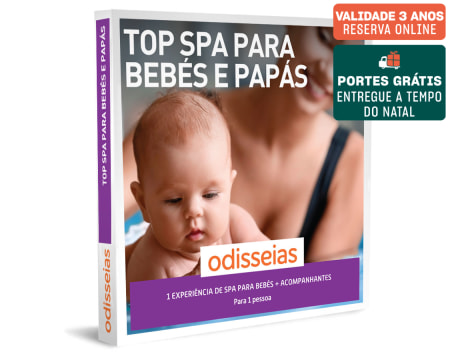 Top Spa para Bebés e Papás | 10 Experiências à Escolha