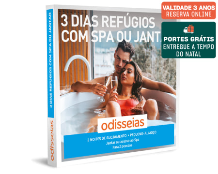 3 Dias Refúgios com Spa ou Jantar | 60 Estadias à Escolha