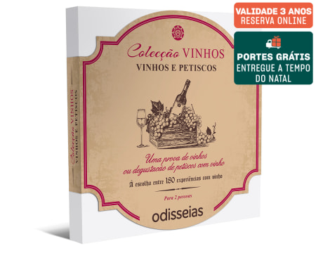 Vinhos e Petiscos | 180 Experiências