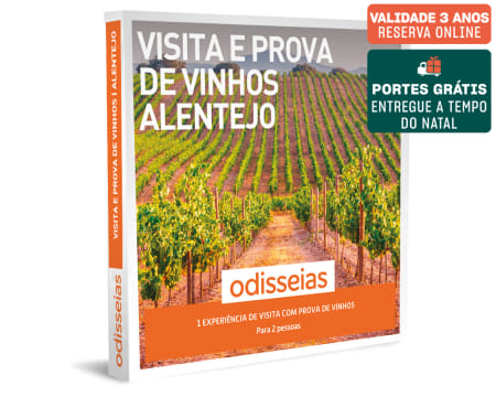 Visita e Prova de Vinhos a Dois | Alentejo | 10 Experiências à Escolha