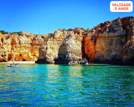 Passeio de Barco em Família às Grutas de Benagil + Observação de Golfinhos | OceanView - Lagos