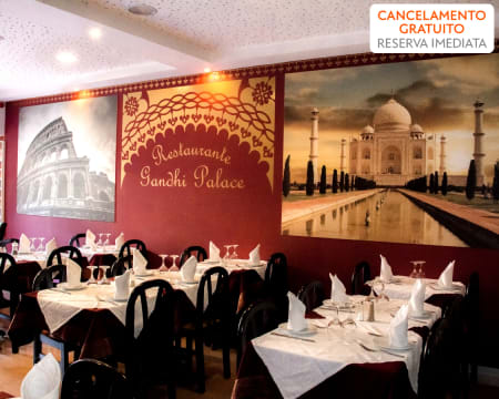 Gandhi Palace | Sabores da Índia e de Itália à la Carte Gandhi Palace | Sabores da Índia e de Itália à la Carte