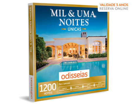 Mil & Uma Noites Únicas - 1 Noite ou 1 Noite com Jantar ou Acesso ao Spa | 1200 Hotéis Mil & Uma Noites Únicas - 1 Noite ou 1 Noite com Jantar ou Acesso ao Spa | 1200 Hotéis