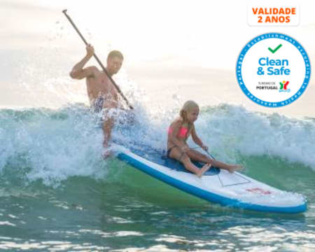 SUP Experience em Oeiras | 1 Hora de Stand Up Paddle para 1 ou 2 Pessoas | Enjoy It!
