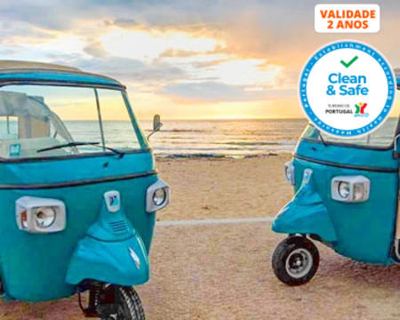 Passeio de Tuk Tuk & Vinho do Porto para 3 Pessoas | Um Destino Europeu Apaixonante!