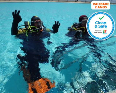 Baptismo de Mergulho em Piscina Oceânica | 2 Horas - Oeiras