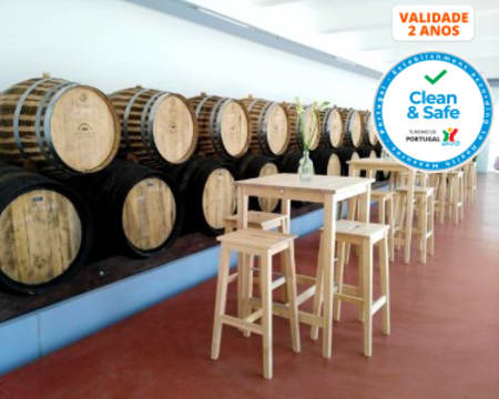 Experiência Vinícola e Degustação na Quinta do Piloto | Palmela | 1h30 - 2 ou 4 Pessoas