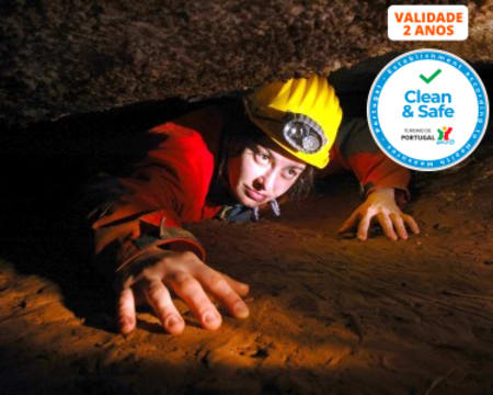 Espeleologia em Penela ou Condeixa-a-Nova | 3h | Maravilhoso Mundo Subterrâneo!