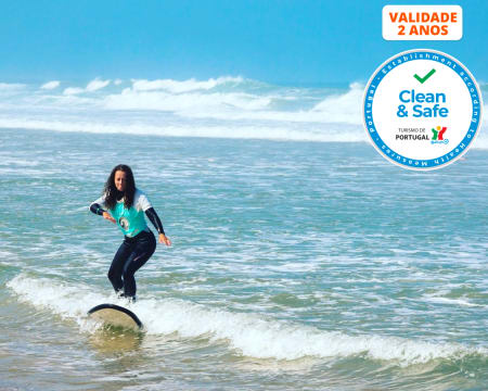 Aula de Surf na Praia Azul | 1 ou 2 Pessoas - 2 Horas | Atlantic Coast Surf School