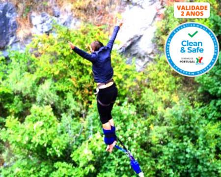 Salto Pendular para até 4 Pessoas | Adrenalina em Santa Maria da Feira