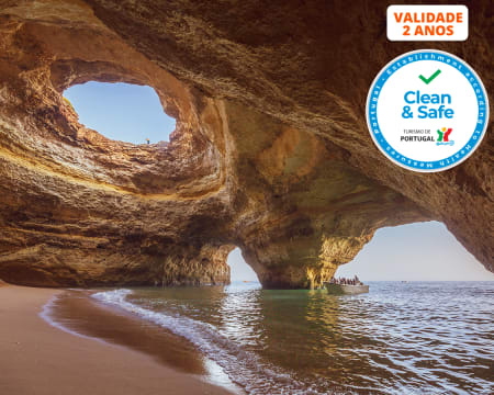Tour pelas Grutas de Benagil & Observação de Golfinhos - 1 ou 2 Pessoas | Nauticdrive - Algarve