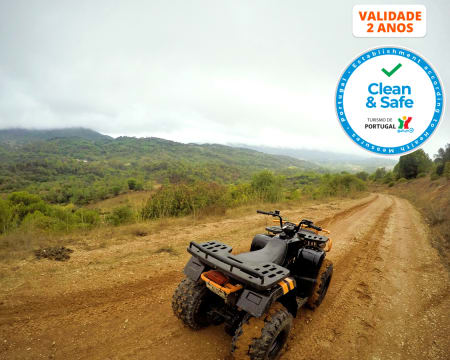 Passeio de Moto 4 pela Serra da Arrábida c/ Opção Almoço - 25km | Kartarrabida