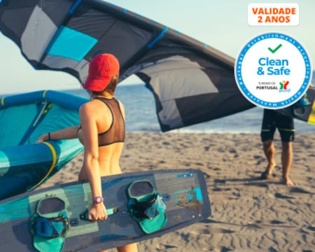 Aula Privada de Iniciação ao Kitesurf | 2 Horas | O Nível 1 é em Terra!
